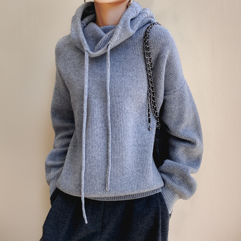 Damen - Rollkragenpullover - Merinowolle - Klassische Wärme für stilvolle Eleganz