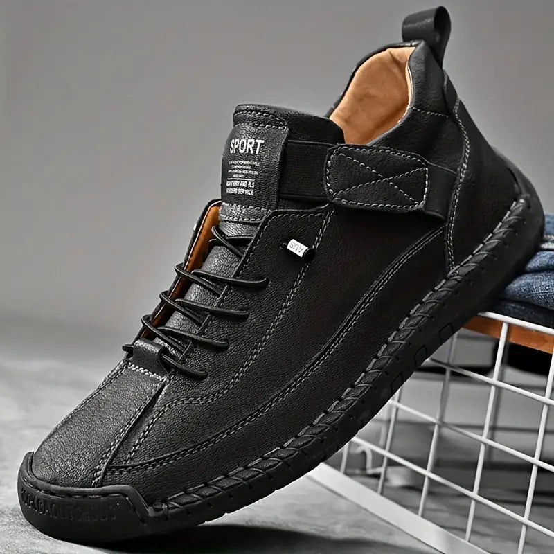 Herren - Bequeme Sneakers - Leder - Stylische, haltbare und unterstützende Schuhe für jeden Anlass