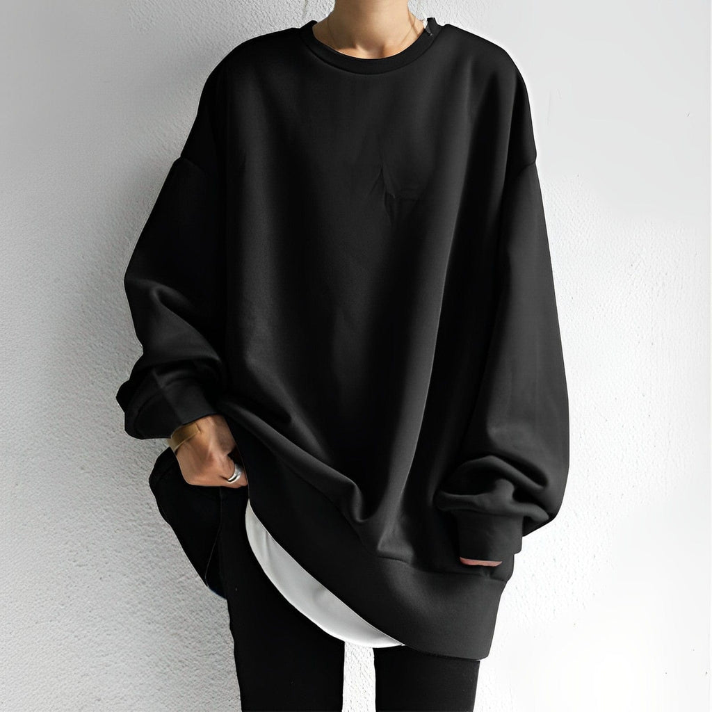 Damen - Gemütlicher Übergrößen Pullover - Weicher Strick - Ultimativen Komfort - Ideal zum Überziehen