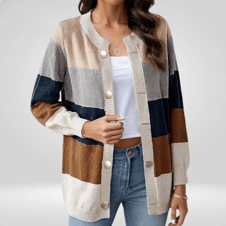 Damen - Weiche Strickjacke - Atmungsaktiven Materialien Stylisch & bequem - Ideal zum Überziehen für jeden Anlass