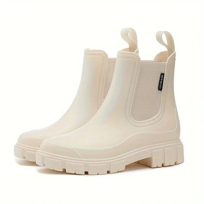 Damen - Regenstiefel - Wasserdichte - Trendiger Stil - Langlebig & Stilvoll für jedes Wetter
