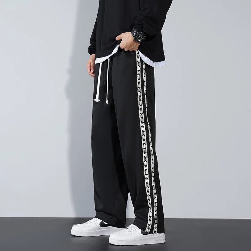 Stilvolle und bequeme gestreifte Herrenhose mit lässiger Eleganz | Kyan
