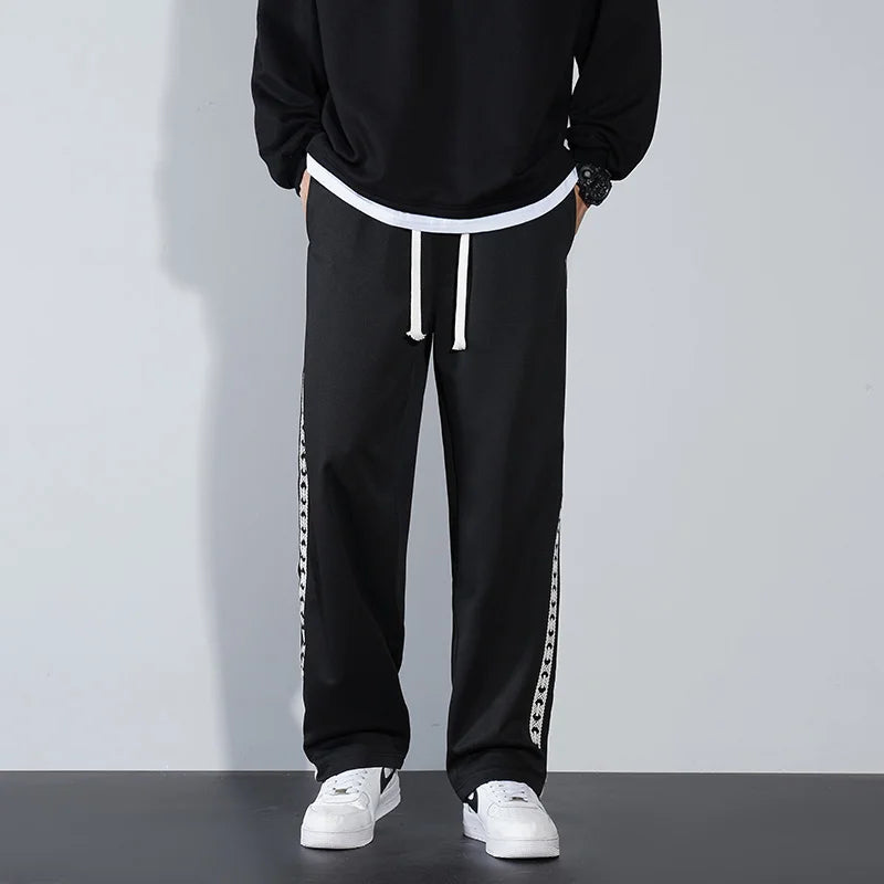 Stilvolle und bequeme gestreifte Herrenhose mit lässiger Eleganz | Kyan