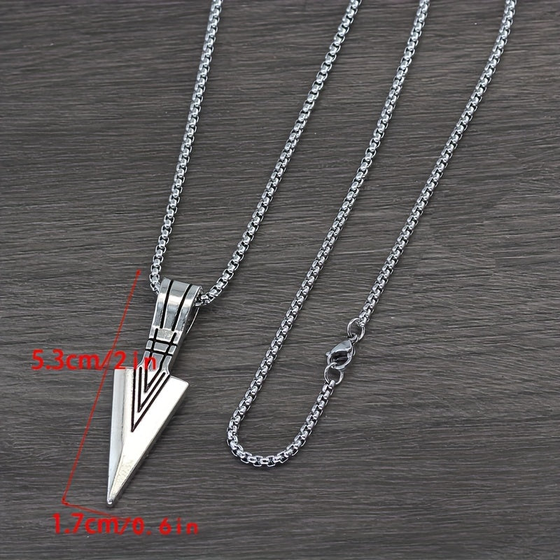 Herren-Halsketten-Set | 3-teilige Wikinger-Anhänger-Halsketten | Nordische Symbole & Geschenk-Set | Silber-Grau-Legierung