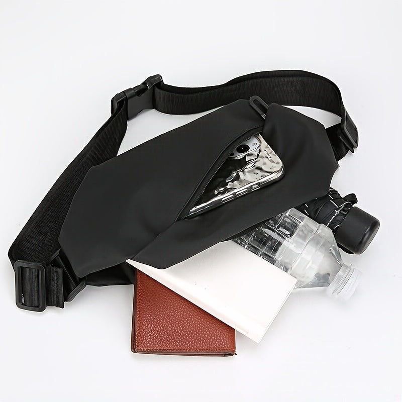 Herren Umhängetasche | Outdoor Chest Bag & Business Slingbag | Casual & Functional | PU Leder