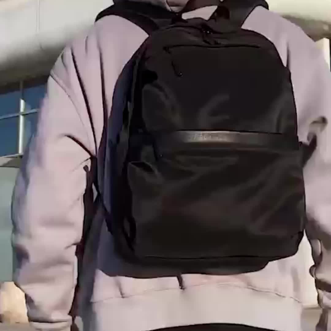 Herrenrucksack | Großes Fassungsvermögen & Laptopfach | Casual Business & Leichtgewicht | Polyester