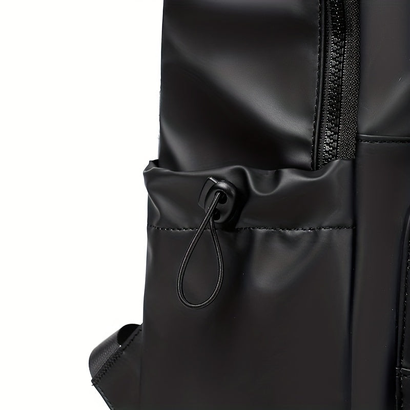 Herrenrucksack | 14-Zoll-Laptop & Softshell-Design | Lässig & TSA-konform | PU & Polyester