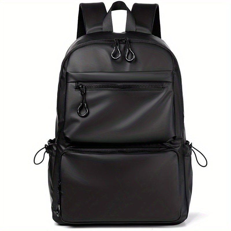 Herrenrucksack | 14-Zoll-Laptop & Softshell-Design | Lässig & TSA-konform | PU & Polyester