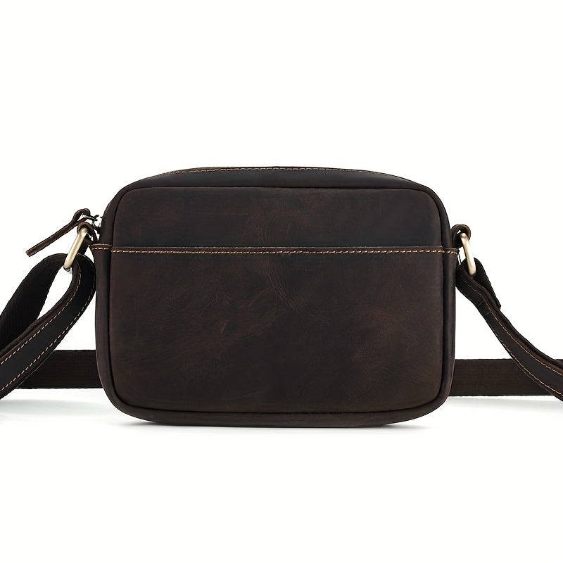 Herren Umhängetasche | Vintage Style | Verstellbarer Riemen | PU