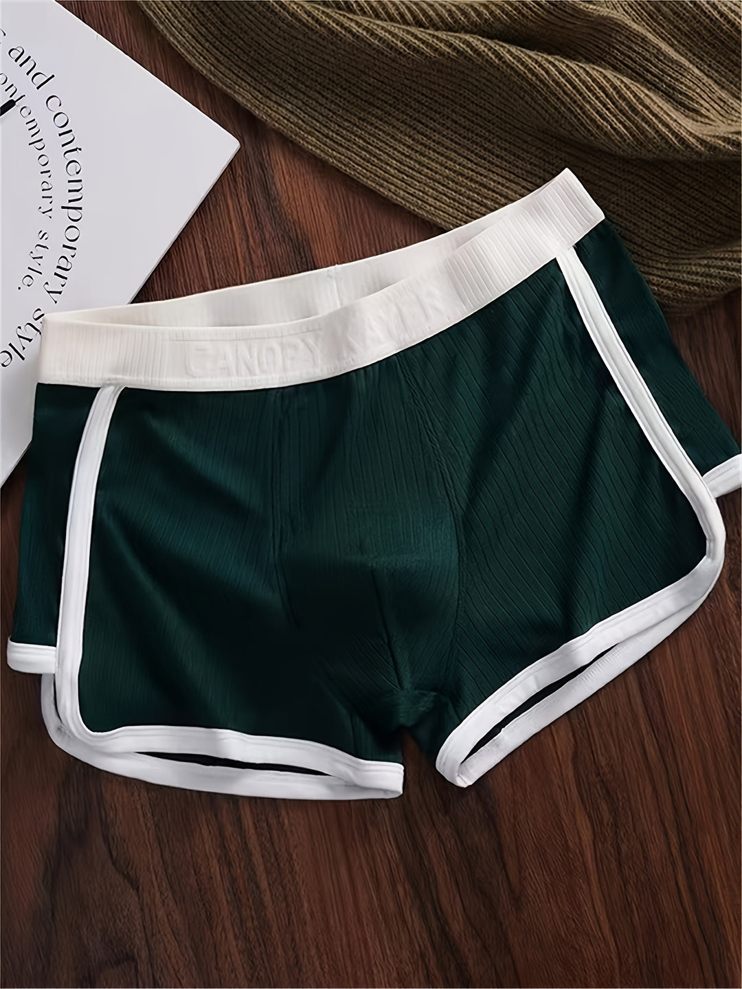 Herren Boxershorts | 3er Set | Atmungsaktiv & schnelltrocknend | Polyester mit Stretch | Unifarben