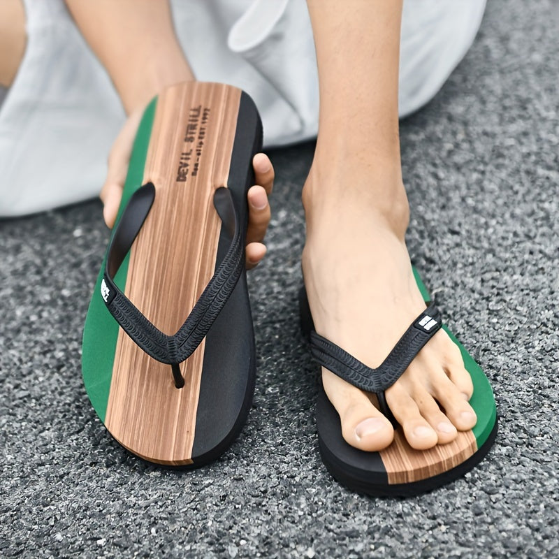 Herren Hausschuhe | Anti-Rutsch & Geruchsneutral | EVA Obermaterial mit Gummisohle | Casual Slip-On