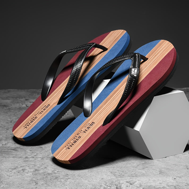Herren Hausschuhe | Anti-Rutsch & Geruchsneutral | EVA Obermaterial mit Gummisohle | Casual Slip-On