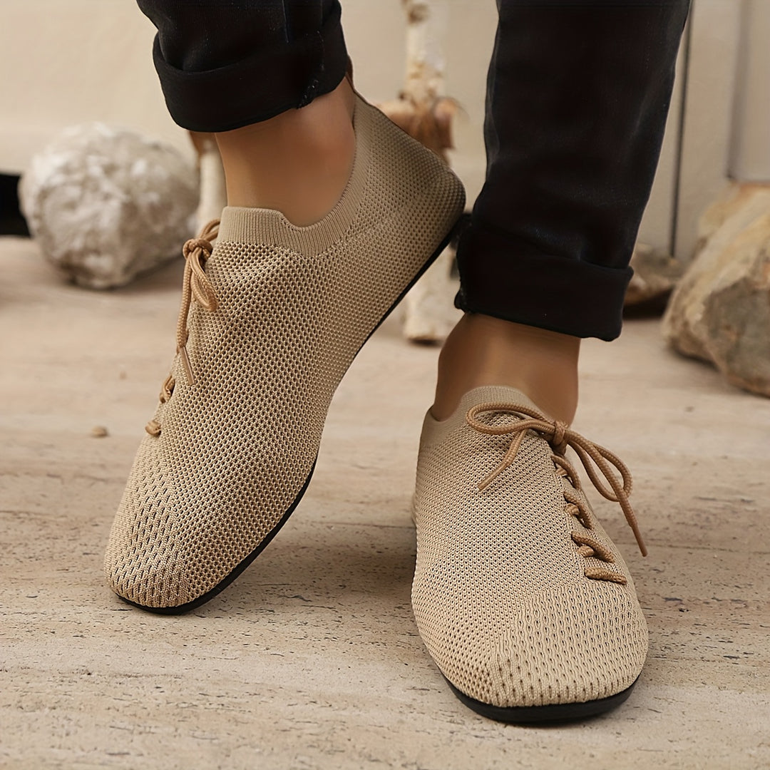 Loafers für Herren | Obermaterial aus Stoff & Schnürung | Lässige Hausschuhe | Für alle Jahreszeiten