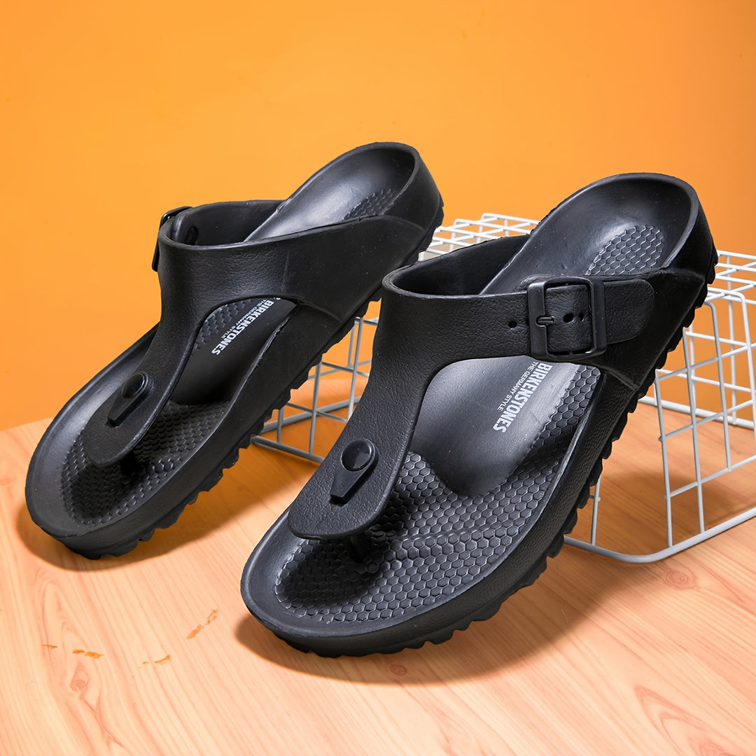 Herren-Sport-Sandalen | Doppelte verstellbare Schnallenriemen | Offene Zehe | Für Strand & Outdoor-Aktivitäten