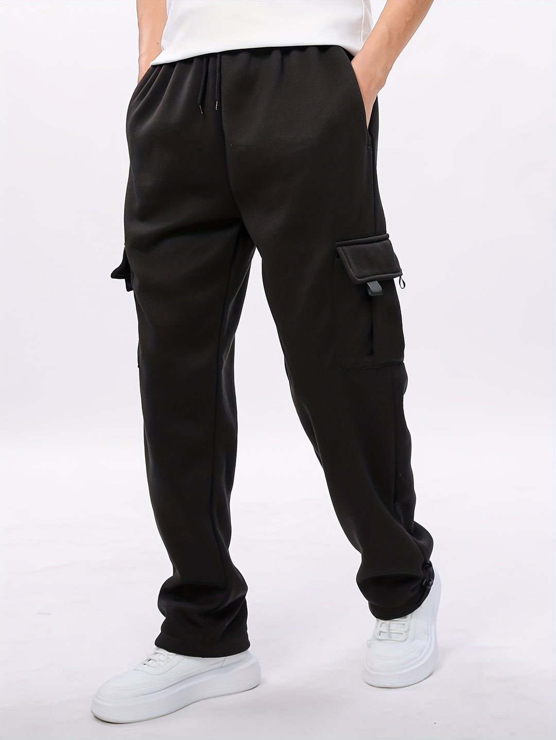 Herren Cargohose | Langlebig & Praktisch | Mehrere Taschen und Regular Fit