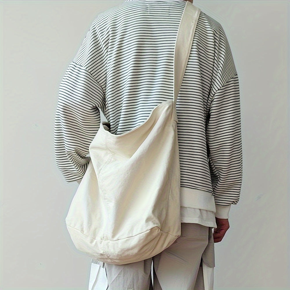 Herren-Umhängetasche | Langlebig & stilvoll | Verstellbarer breiter Riemen | Minimalistisch