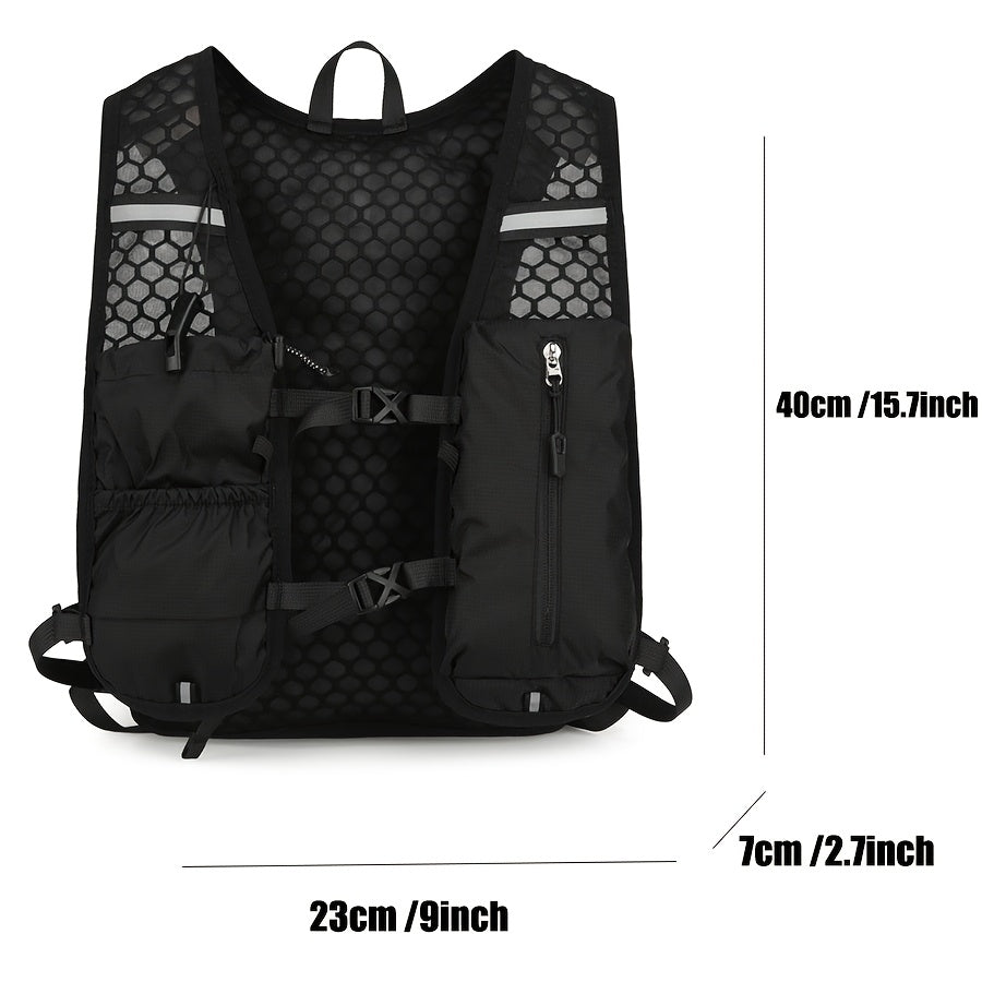 Trinkrucksack | Leicht & Atmungsaktiv | Wasserdichtes Nylon | Outdoor & Radsport