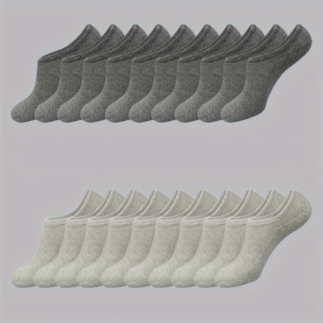Herrensocken | Geruchshemmend & schweißableitend | Dünnes Polyester | Lässig & Stylisch