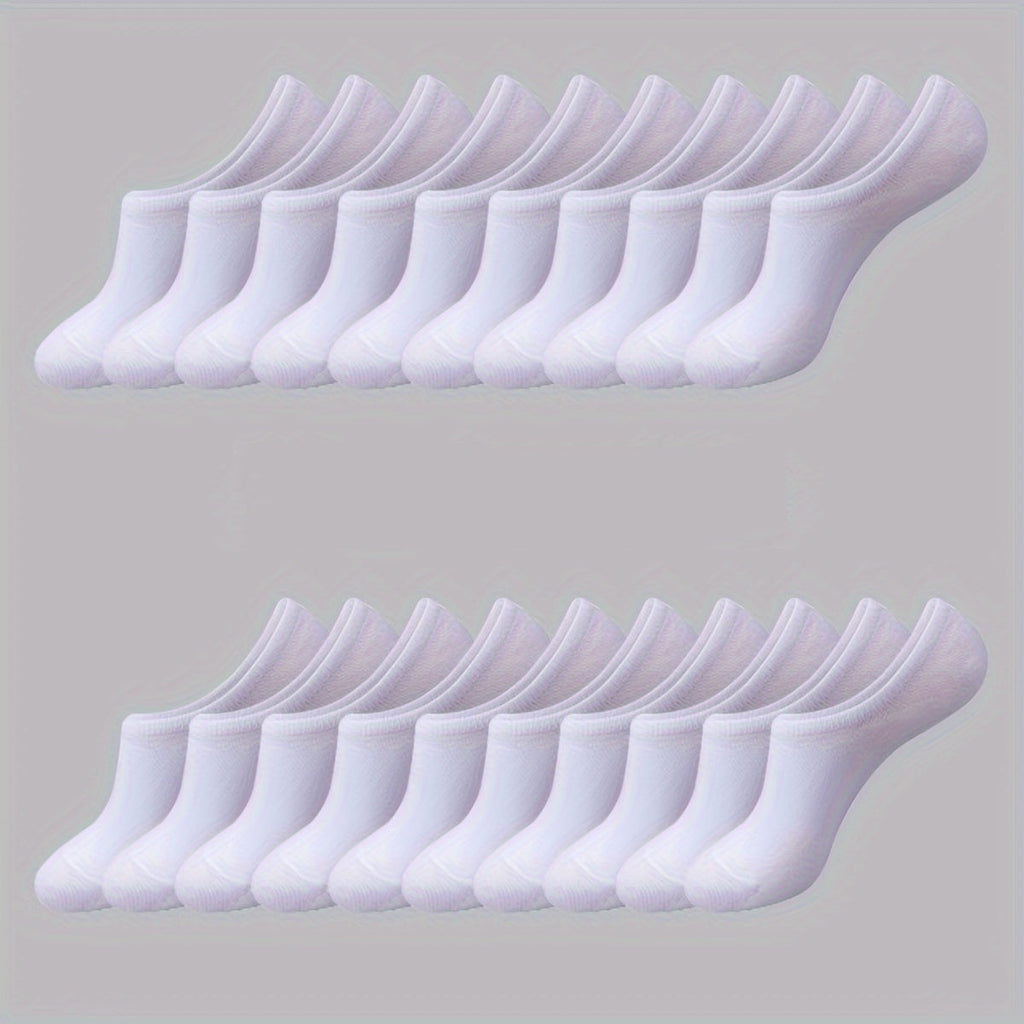 Herrensocken | Geruchshemmend & schweißableitend | Dünnes Polyester | Lässig & Stylisch