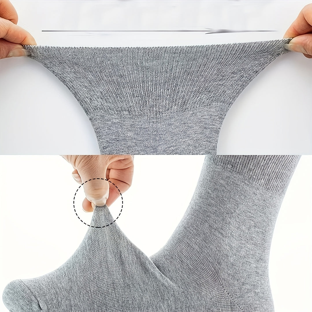 Herrensocken | Lässig und bequem | Nahtlos & extra breit | Polyester