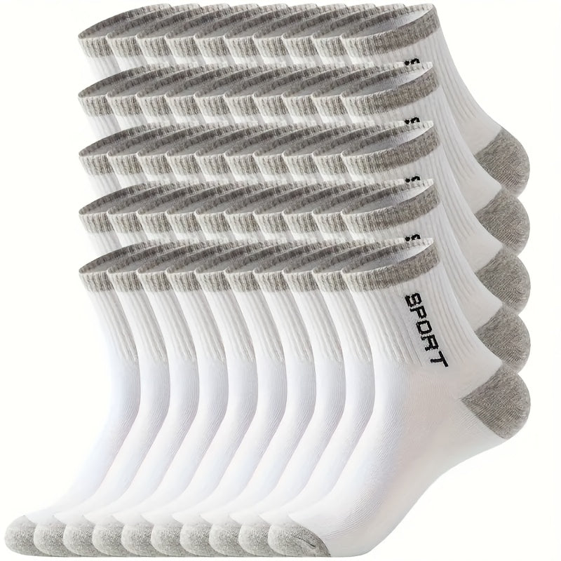 Herrensocken | Rundhalsausschnitt | feuchtigkeitsableitend & leicht | 100% Polyester