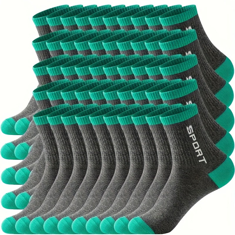 Herrensocken | Rundhalsausschnitt | feuchtigkeitsableitend & leicht | 100% Polyester