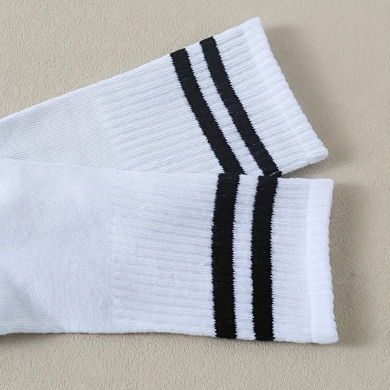 Herrensocken | Sportliches Design | Gestrickt & Atmungsaktiv | Polyester