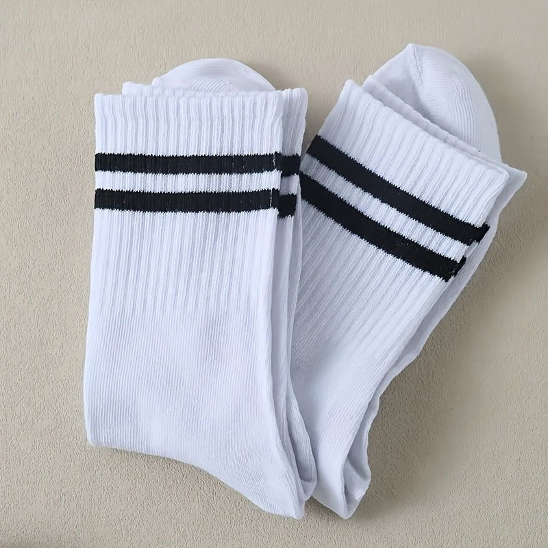 Herrensocken | Sportliches Design | Gestrickt & Atmungsaktiv | Polyester