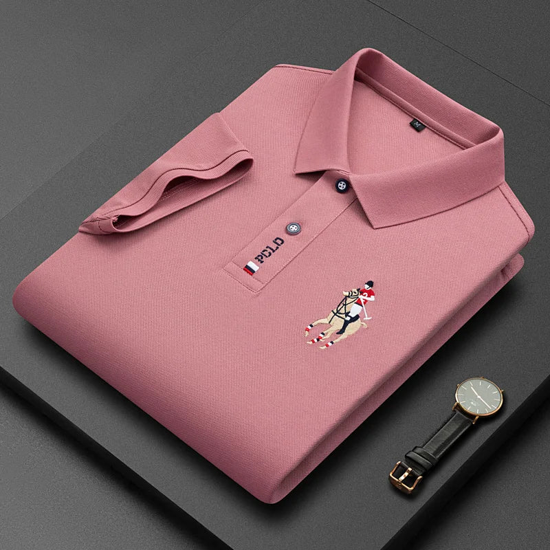 Herren-Polo | Button-up Design | Stylisch & Langlebig | Sommer