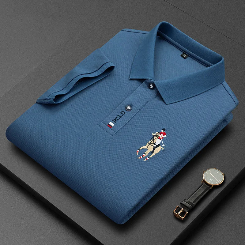 Herren-Polo | Button-up Design | Stylisch & Langlebig | Sommer