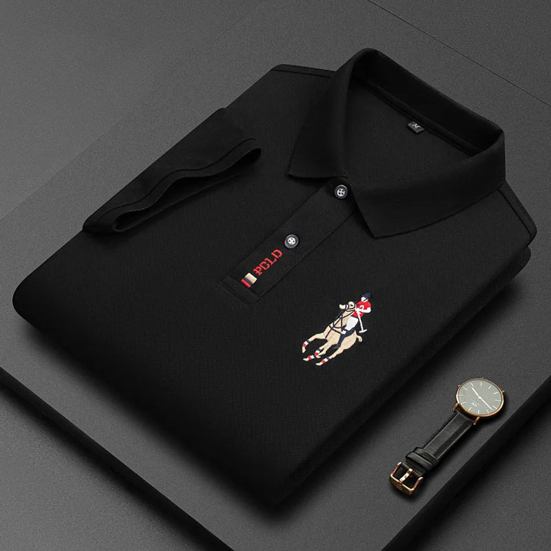 Herren-Polo | Button-up Design | Stylisch & Langlebig | Sommer