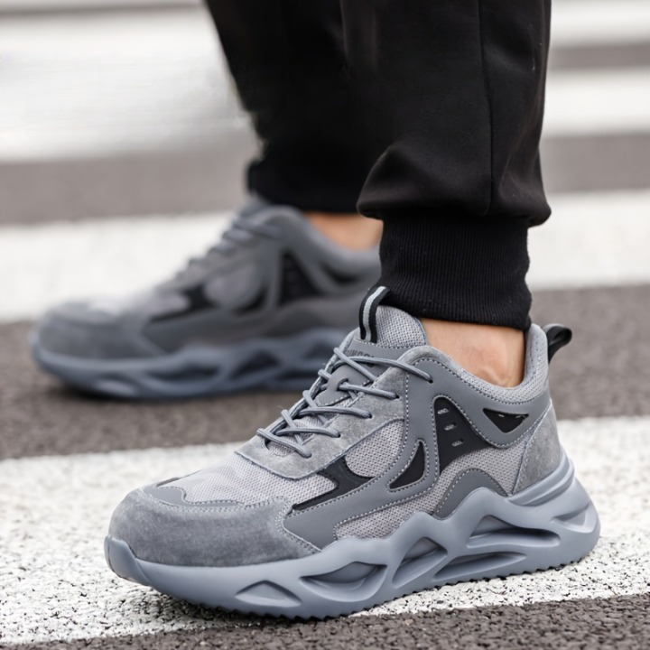 Herrensneaker | Leicht und sicher | Stahlkappe | Einzigartiges Design
