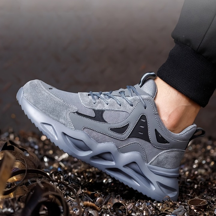 Herrensneaker | Leicht und sicher | Stahlkappe | Einzigartiges Design