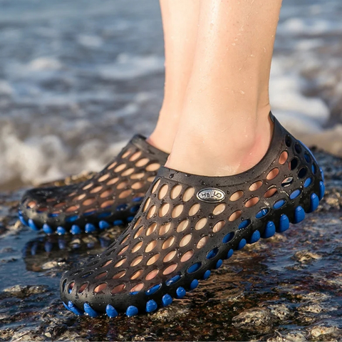 Herrensandalen | Schnelltrocknend & bequem | Grip-resistent | Für Strand & Wasser