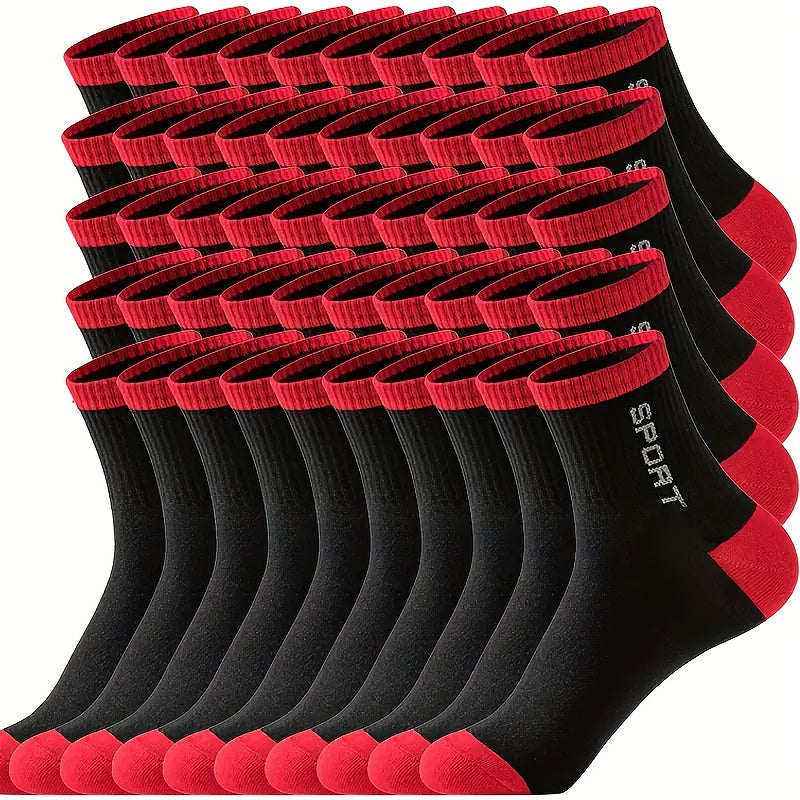 Herrensocken | Rundhalsausschnitt | feuchtigkeitsableitend & leicht | 100% Polyester