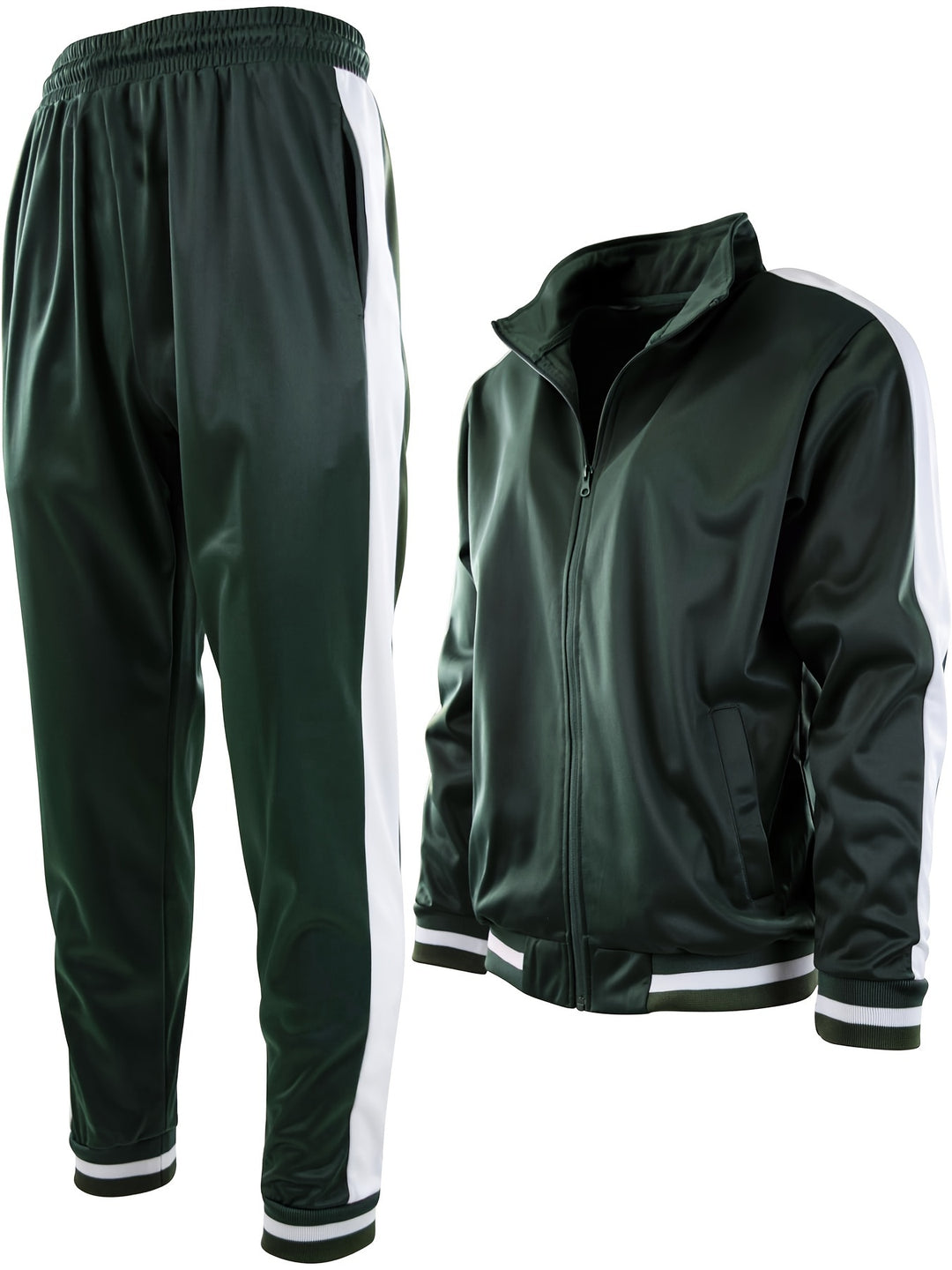 Herren-Trainingsanzug | Sportlich & Modern | Lässiger Stil & Kontrastdesign