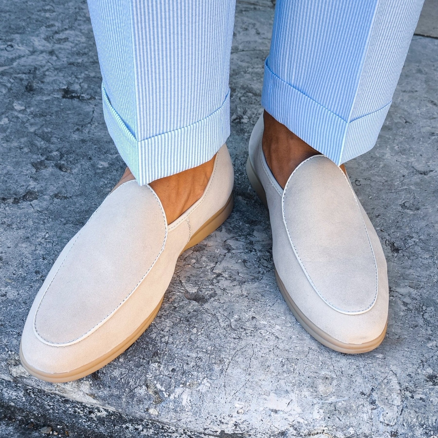 Herren Loafers aus Wildleder | Bequeme Passform & rutschfeste Sohle | Luxus & Langlebigkeit