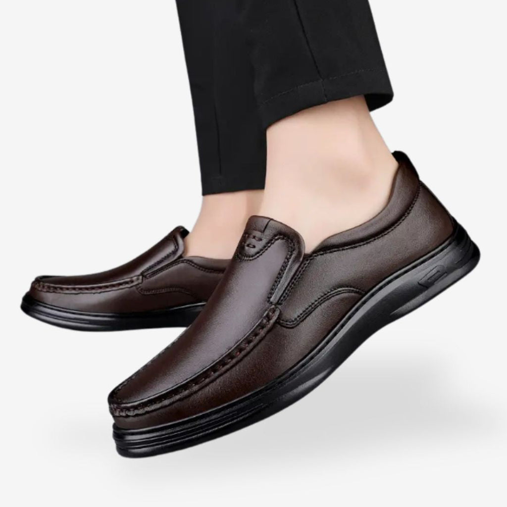 Anspruchsvolle Anzugschuhe aus Kunstleder für Herren mit zeitlosem Charme und klassischem Design | Morris