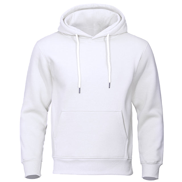Trendiger und lässiger Hoodie für Männer mit Kängurutaschen und verstellbaren Kordelzügen | Roderick
