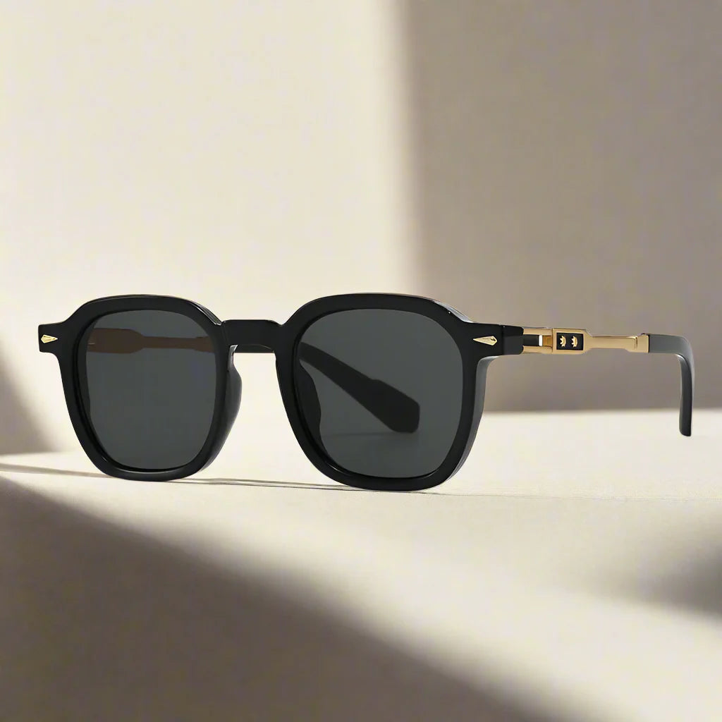 Herren-Sonnenbrille | UV400-Schutz | Leicht und kratzfest | Metalloberfläche