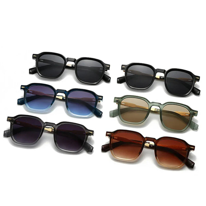 Herren-Sonnenbrille | UV400-Schutz | Leicht und kratzfest | Metalloberfläche