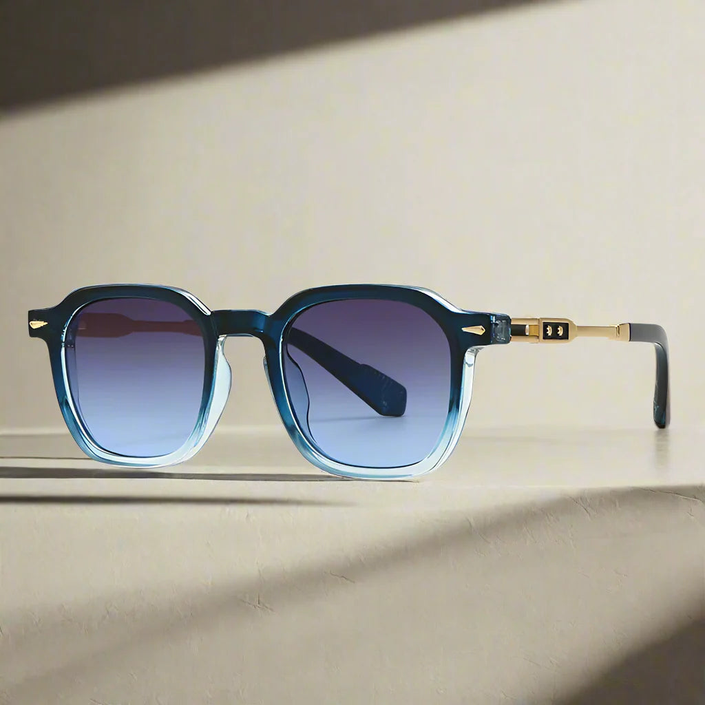 Herren-Sonnenbrille | UV400-Schutz | Leicht und kratzfest | Metalloberfläche