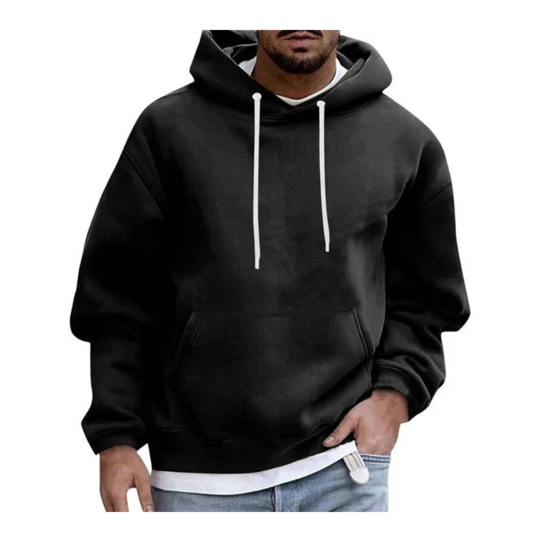 Bequemer Herren-Kapuzenpullover in Übergröße mit zeitloser Wärme und lässiger Eleganz | Victor