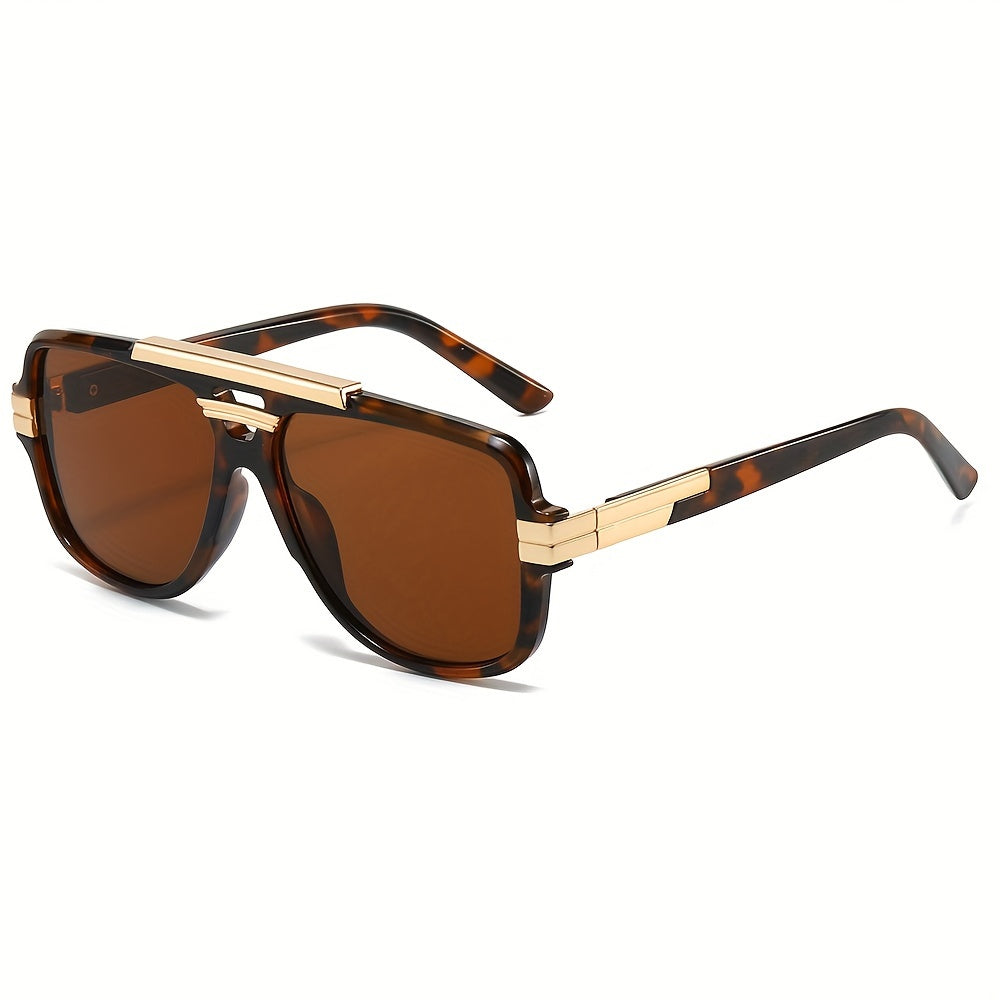Herren Vintage Pilotenbrille | Voller Zinklegierungsrahmen | Retro & Stilvoll