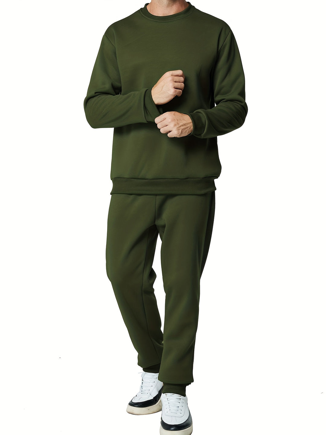 Herren Streetwear Set | Warm & Modern | Sweatshirt & Jogger | Herbst & Winter