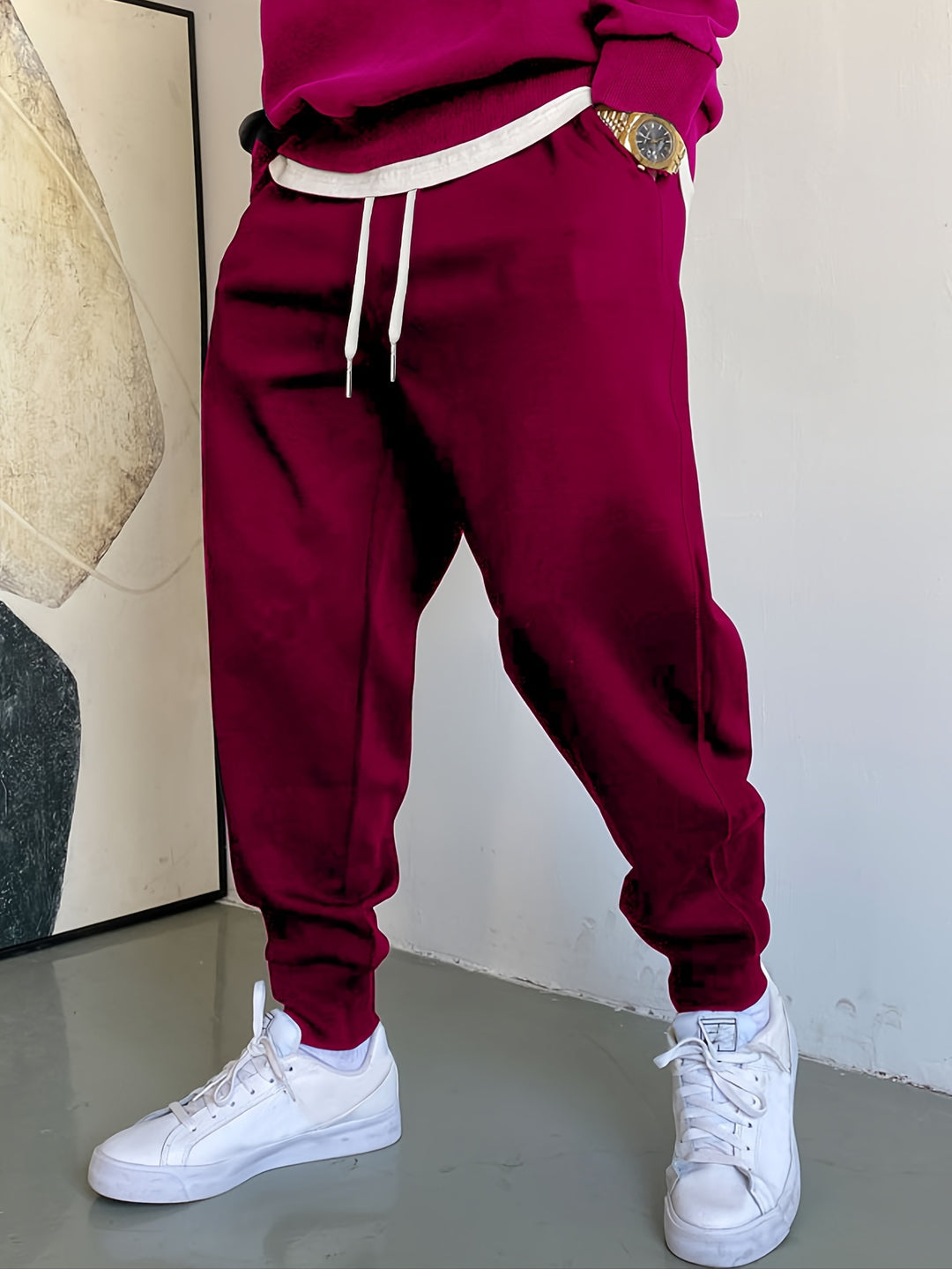 Herren Sweatpants | Comfort Fit | Warm & Praktisch | Kordelzug & Taschen