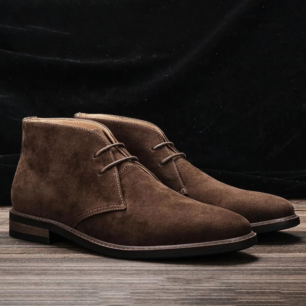 Zeitlose und einzigartige Wildlederstiefel für Männer mit elegantem Komfort und klassischem Charme | Boaz