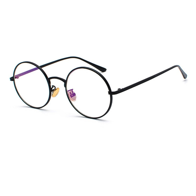 Sonnenbrille Herren | Runder Metallrahmen | Vintage Retro Look | Klassisches Design
