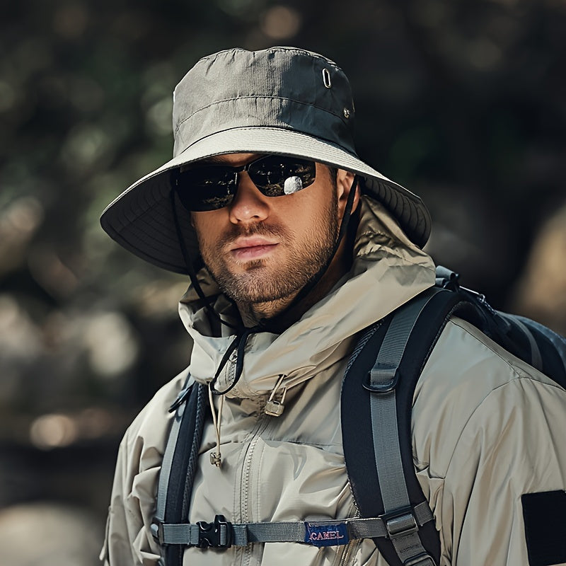 Herren-Sonnenhut | Atmungsaktiv & leicht | Outdoor & sportliches Design