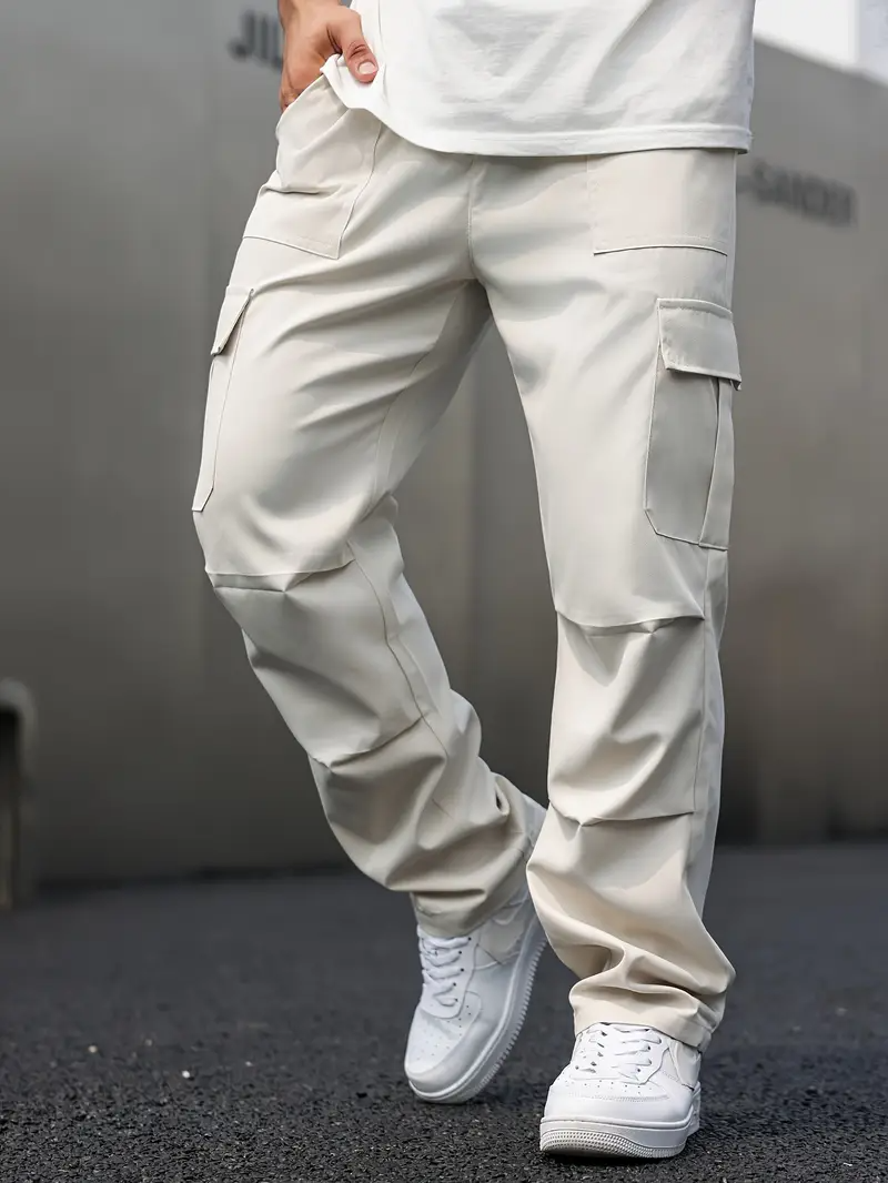 Vielseitige Herren-Cargohose mit mehreren Taschen und entspannter Passform | Roderik